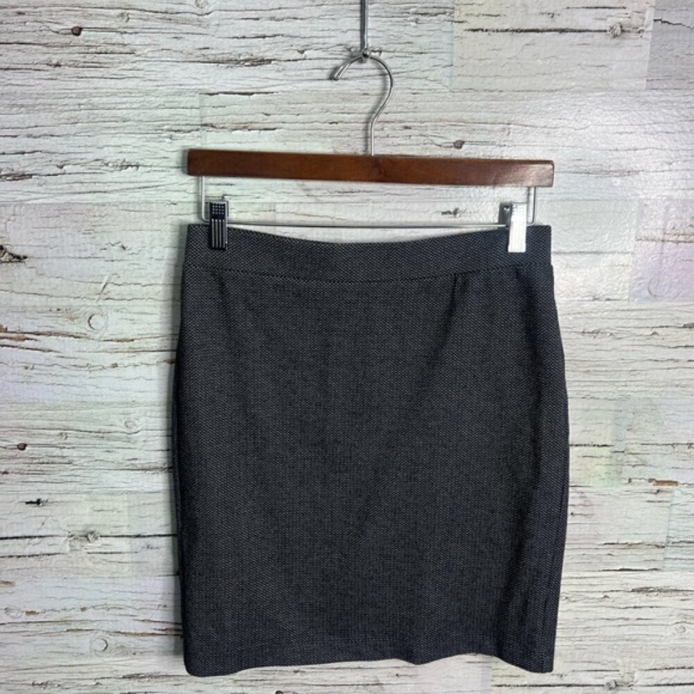 LOFT Gray Mini Pencil Skirt for Work size small